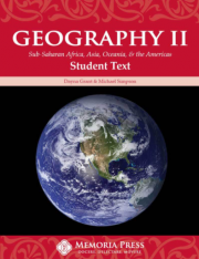 Geography II: Sub-Saharan Africa Asia Oceania & the Americas Student Text